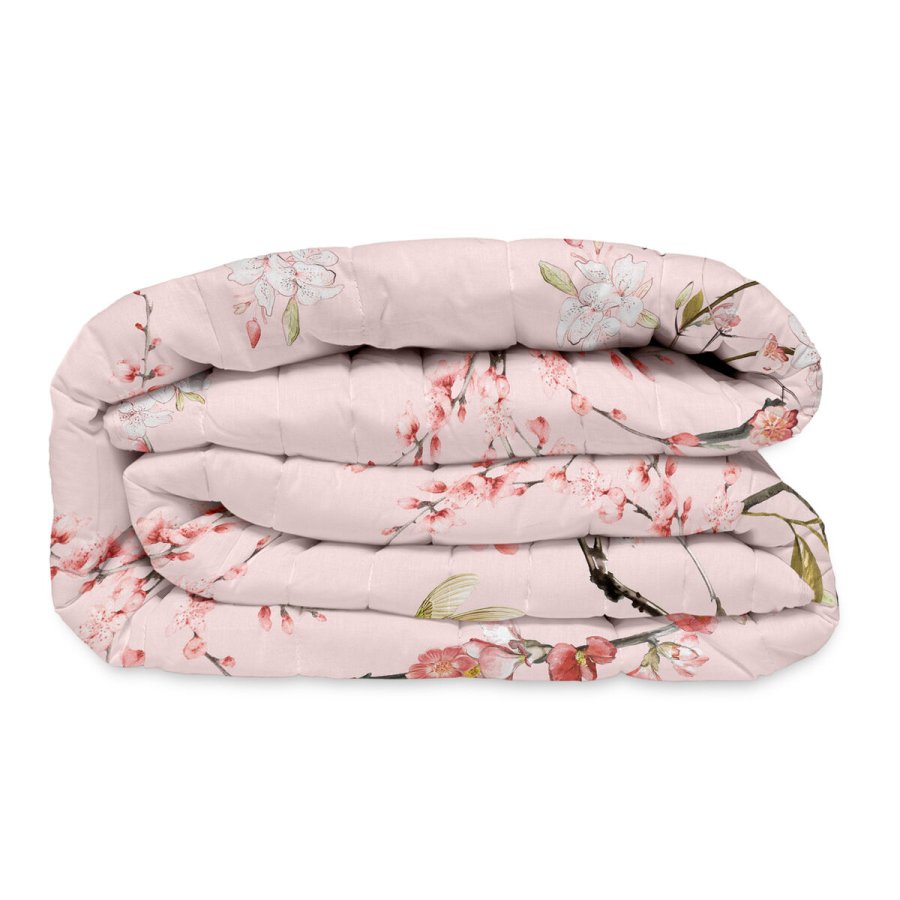 Sengetppe (vattppe) HappyFriday HF Chinoiserie Multifarvet Pink 240 x 260 cm #26