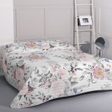 Sengetppe (vattppe) HappyFriday HF Delicate bouquet Multifarvet 180 x 260 cm #6