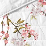 Sengetppe (vattppe) HappyFriday Sakura Multifarvet 240 x 260 cm #16