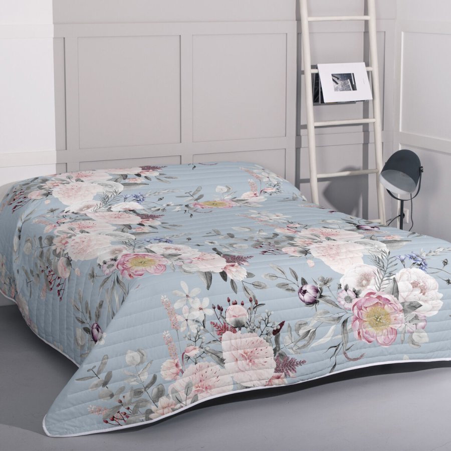 Sengetppe (vattppe) HappyFriday HF Soft Bouquet Multifarvet 270 x 260 cm #6