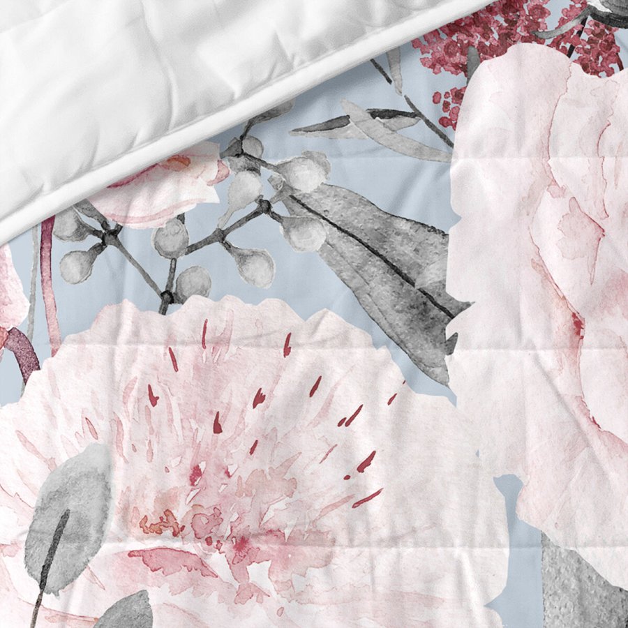 Sengetppe (vattppe) HappyFriday HF Soft Bouquet Multifarvet 270 x 260 cm #11