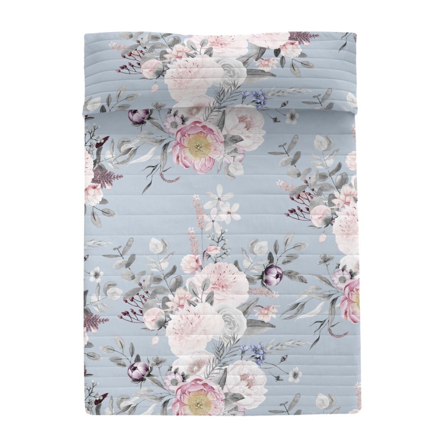 Sengetppe (vattppe) HappyFriday HF Soft Bouquet Multifarvet 270 x 260 cm #1