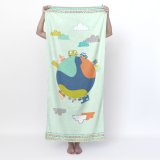 badelagen HappyFriday Moshi Moshi Holidays Multifarvet 70 x 150 cm #2