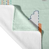 badelagen HappyFriday Moshi Moshi Holidays Multifarvet 70 x 150 cm #3