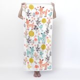 badelagen HappyFriday Moshi Moshi Woodland Multifarvet 70 x 150 cm #2