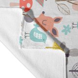 badelagen HappyFriday Moshi Moshi Woodland Multifarvet 70 x 150 cm #3