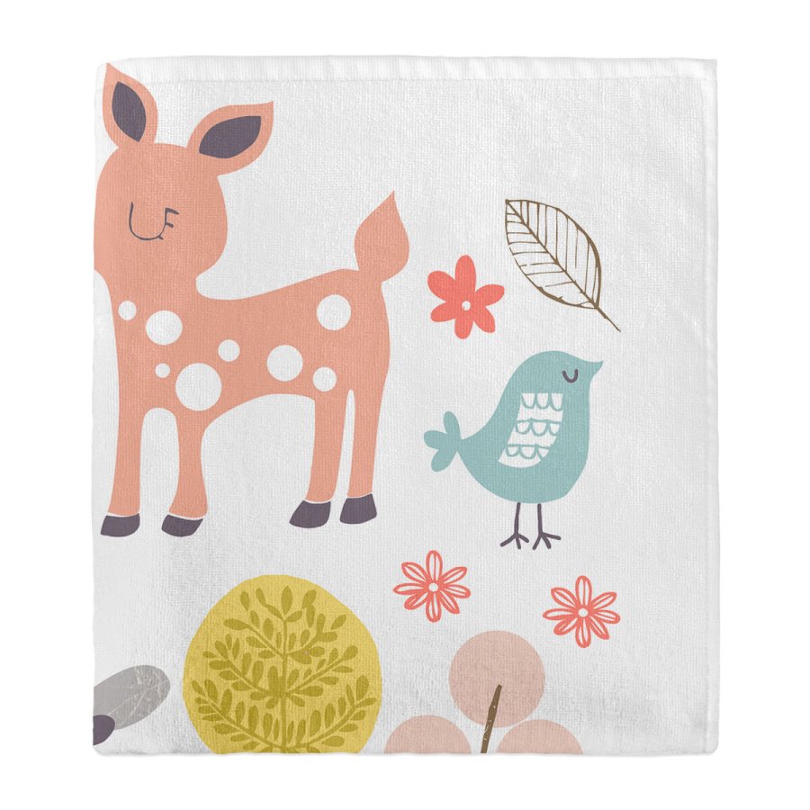 badelagen HappyFriday Moshi Moshi Woodland Multifarvet 70 x 150 cm #4