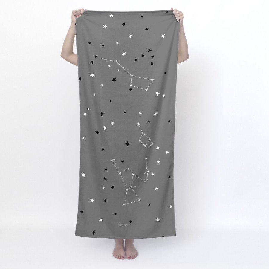 badelagen HappyFriday Blanc Constellation Multifarvet 70 x 150 cm #3