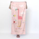 badelagen HappyFriday Moshi Moshi Hola Multifarvet 70 x 150 cm #3