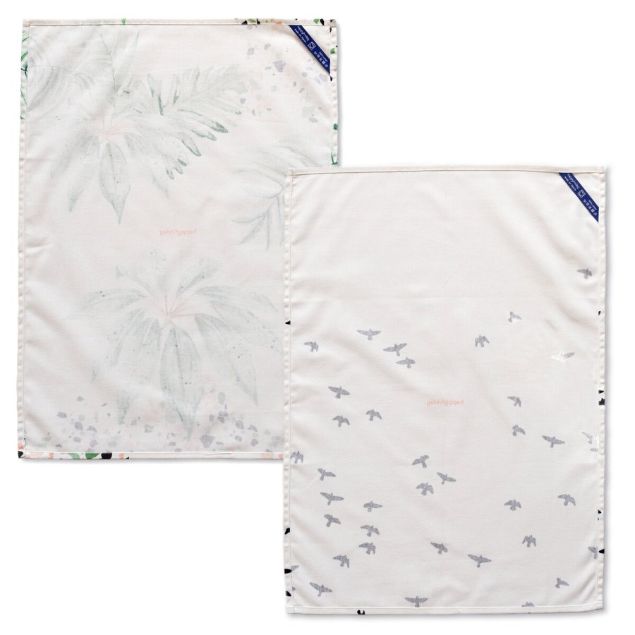 Karklud HappyFriday Delicate Multifarvet 70 x 50 cm (2 enheder) #26