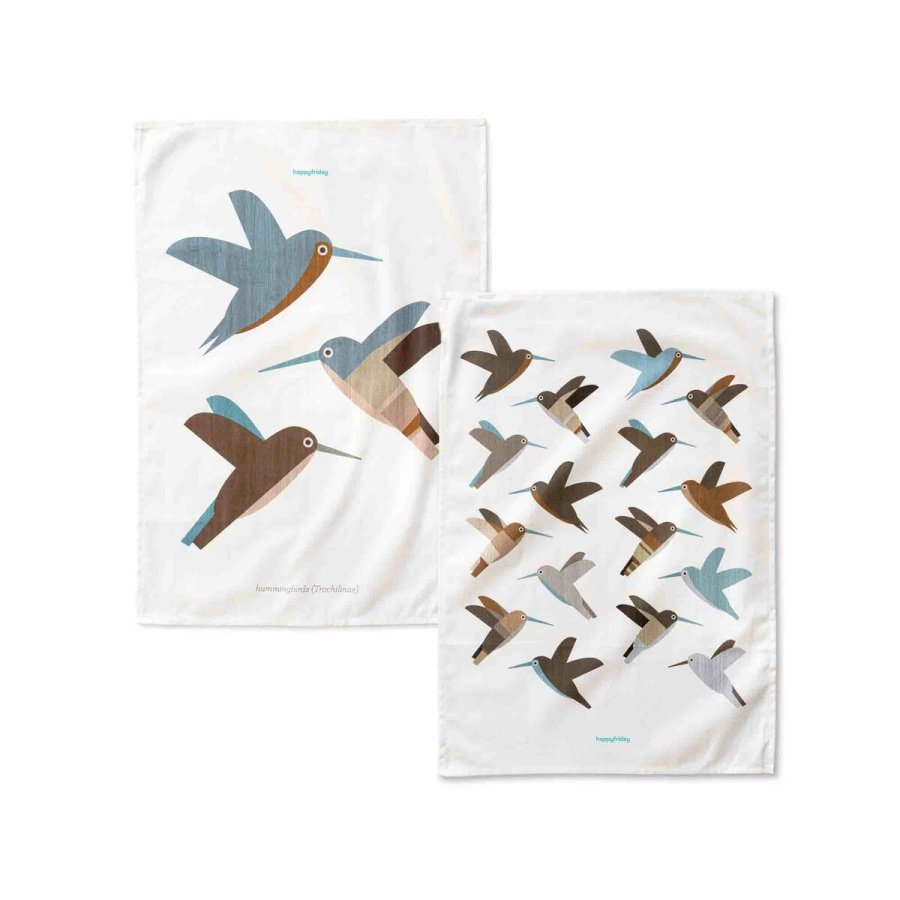 Karklud HappyFriday Colibri delphinae Multifarvet 70 x 50 cm (2 enheder) #1