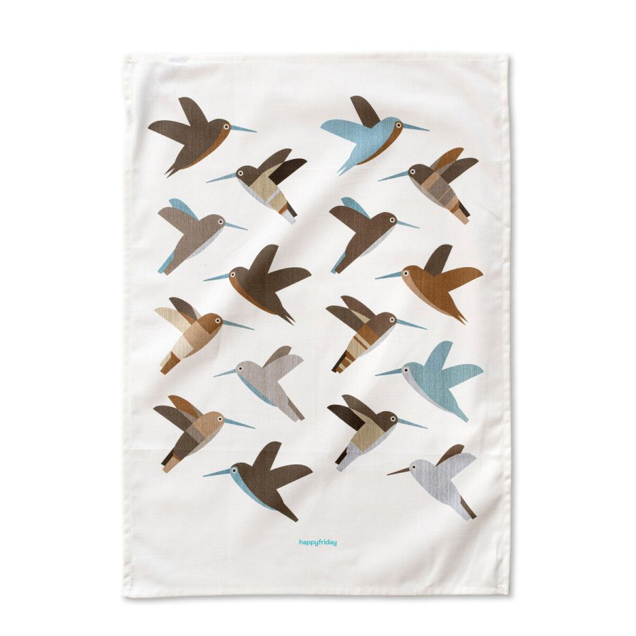 Karklud HappyFriday Colibri delphinae Multifarvet 70 x 50 cm (2 enheder) #16