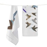 Karklud HappyFriday Colibri delphinae Multifarvet 70 x 50 cm (2 enheder) #21