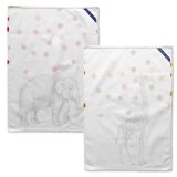 Karklud HappyFriday Savanna Multifarvet 70 x 50 cm (2 enheder) #26
