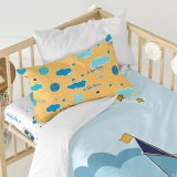 Dynebetrk st HappyFriday Le Petit Prince Navigateur Multifarvet Vugge til baby 2 Dele #21