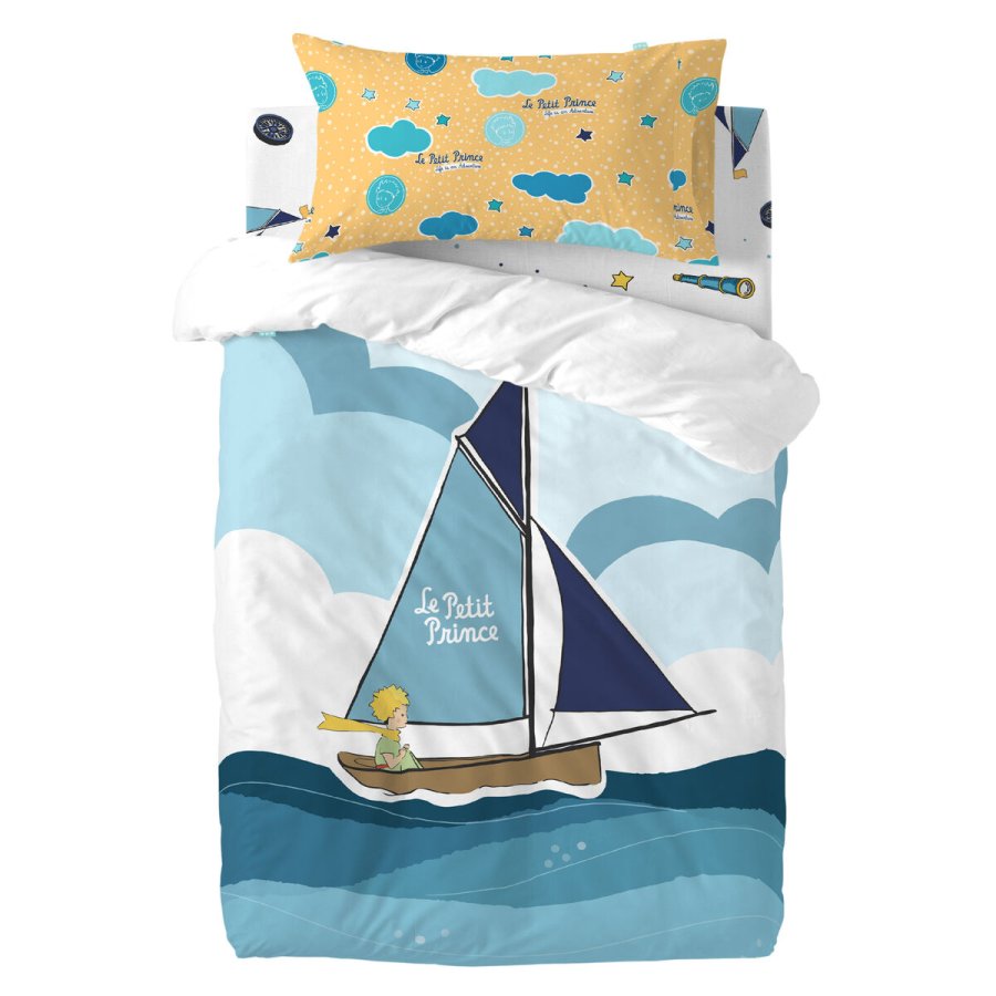 Dynebetrk st HappyFriday Le Petit Prince Navigateur Multifarvet Vugge til baby 2 Dele #1