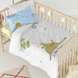 Dynebetrk st HappyFriday Le Petit Prince Imagination Multifarvet Vugge til baby 2 Dele #11