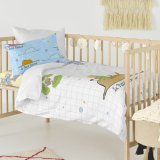 Dynebetrk st HappyFriday Le Petit Prince Imagination Multifarvet Vugge til baby 2 Dele #16