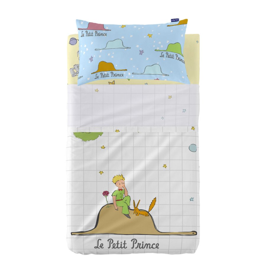 Sengetj st HappyFriday Le Petit Prince Imagination Multifarvet Vugge til baby 2 Dele #1