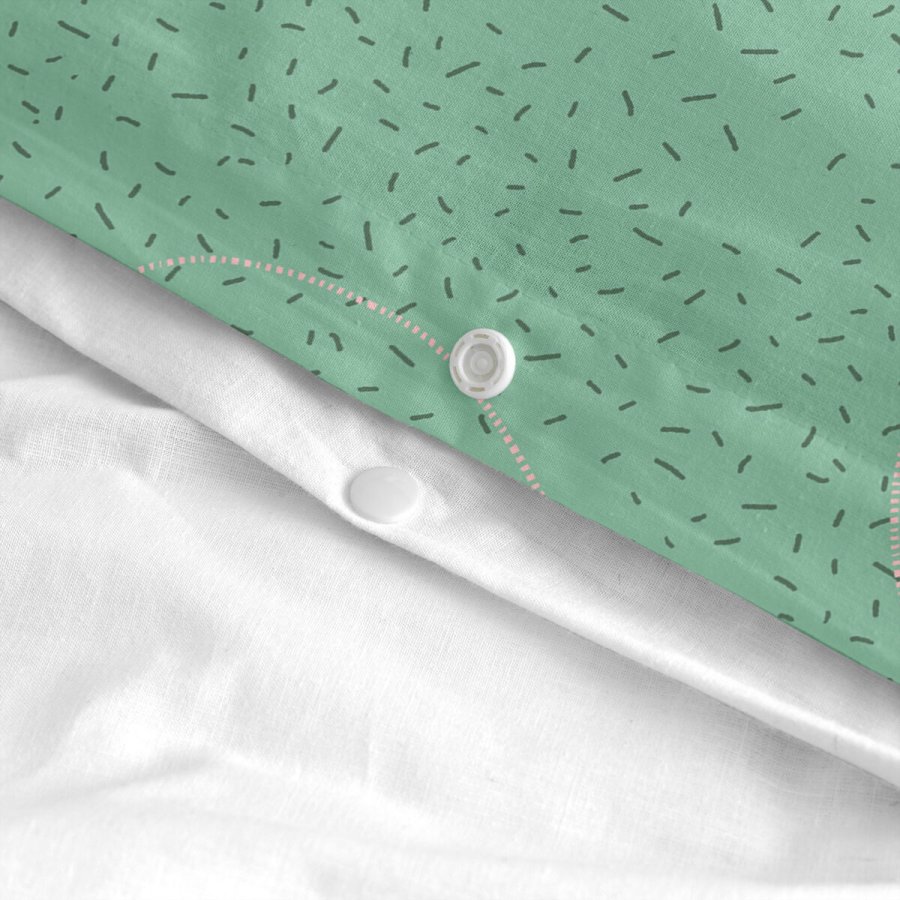Dynebetrk st HappyFriday Le Petit Prince Le Printemps Multifarvet Vugge til baby 2 Dele #26