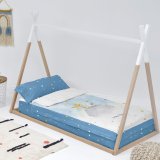 Vatteret sengetj med lynls HappyFriday Le Petit Prince Univers Multifarvet 105 x 200 cm #3