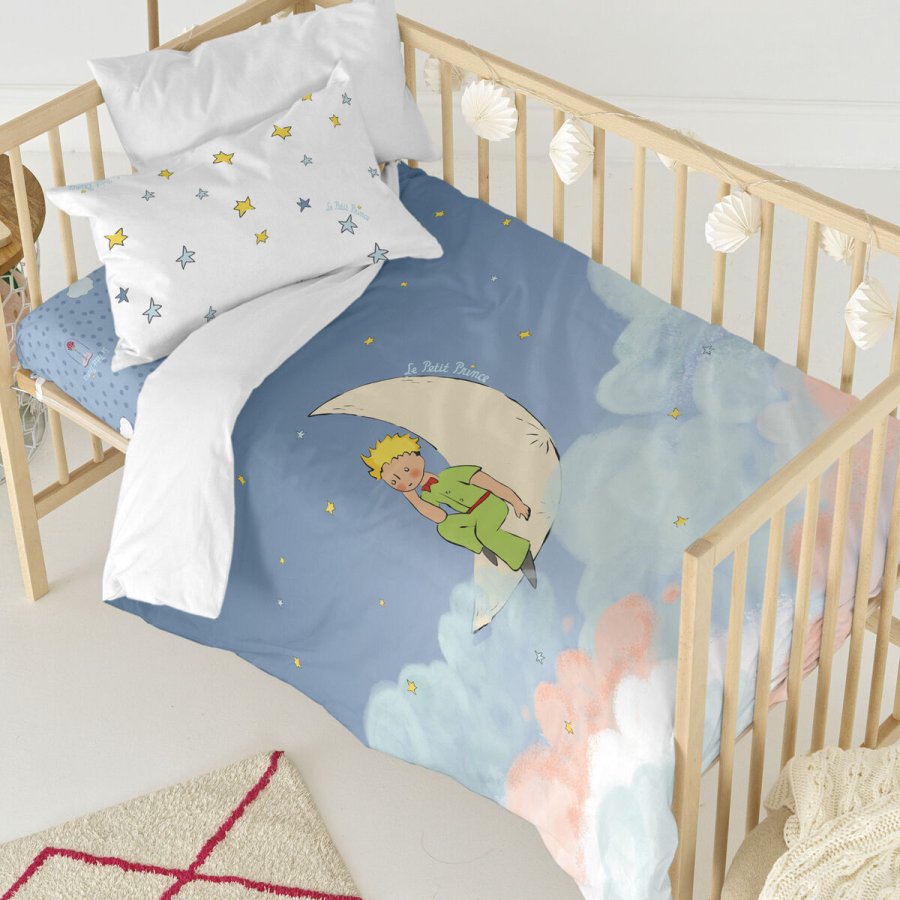 Dynebetrk st HappyFriday Le Petit Prince La Lune Multifarvet Vugge til baby 2 Dele #11