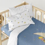 Dynebetrk st HappyFriday Le Petit Prince La Lune Multifarvet Vugge til baby 2 Dele #21