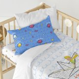 Dynebetrk st HappyFriday Le Petit Prince Navire Multifarvet Vugge til baby 2 Dele #21