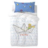 Dynebetrk st HappyFriday Le Petit Prince Navire Multifarvet Vugge til baby 2 Dele #1