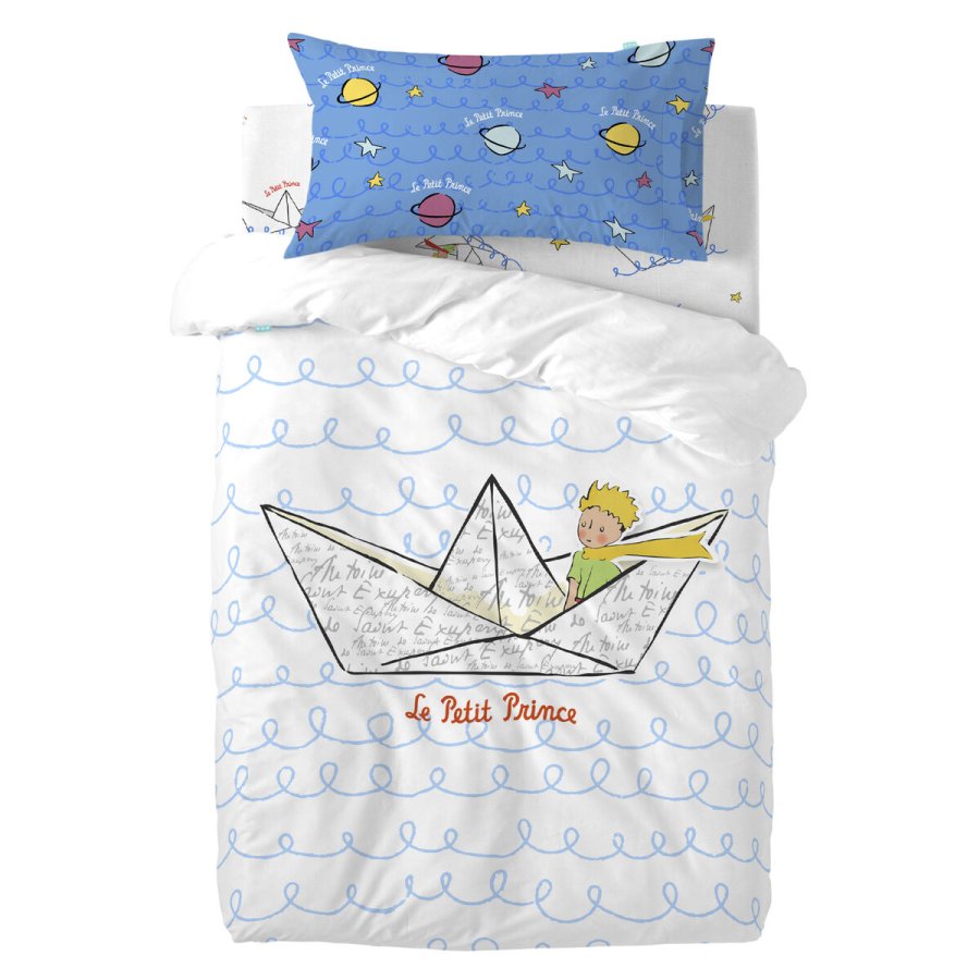 Dynebetrk st HappyFriday Le Petit Prince Navire Multifarvet Vugge til baby 2 Dele #1