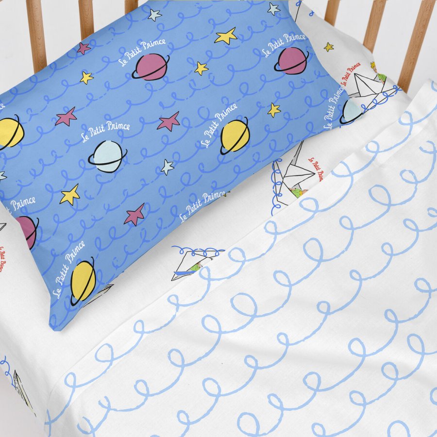 Sengetj st HappyFriday Le Petit Prince Navire  Multifarvet Vugge til baby 2 Dele #4