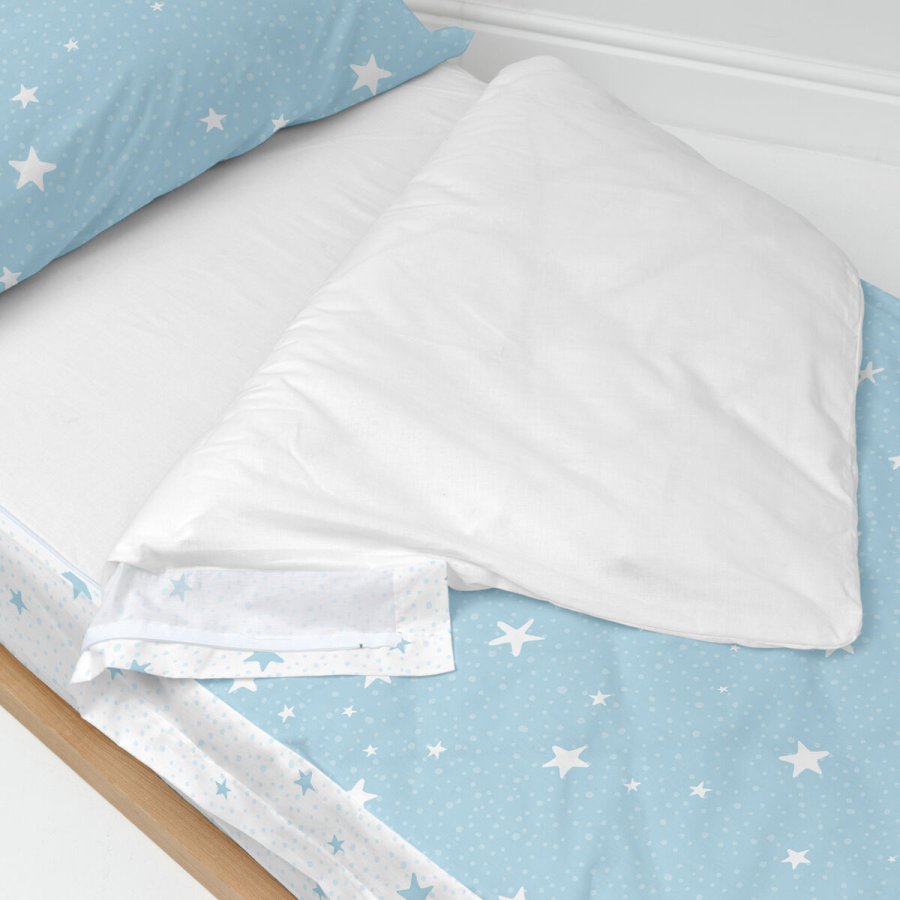 Dynebetrk uden fyld HappyFriday Basic Kids Little star Bl 105 x 200 cm #3