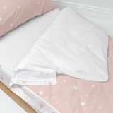Dynebetrk uden fyld HappyFriday Basic Kids Little star Pink 90 x 200 cm #4