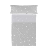Sengetj st HappyFriday Basic Kids Little star Gr Seng 105 180 x 270 cm 2 Dele #1