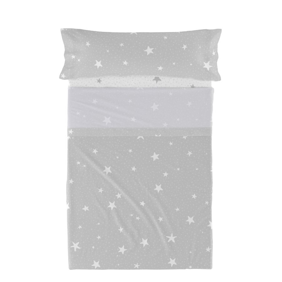 Sengetj st HappyFriday Basic Kids Little star Gr Seng 105 180 x 270 cm 2 Dele #1