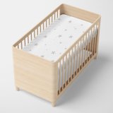 bundplastik HappyFriday BASIC KIDS Hvid Gr 70 x 140 x 14 cm Stjerner #3