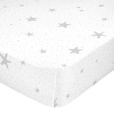 bundplastik HappyFriday BASIC KIDS Hvid Gr 70 x 140 x 14 cm Stjerner #1