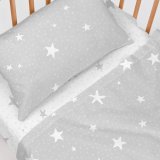 Sengetj st HappyFriday Basic Kids Little star Gr Vugge til baby 2 Dele #3