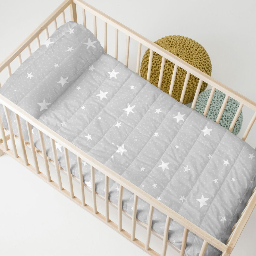 Sengetppe (vattppe) HappyFriday BASIC KIDS Gr 100 x 130 cm Vugge til baby #11