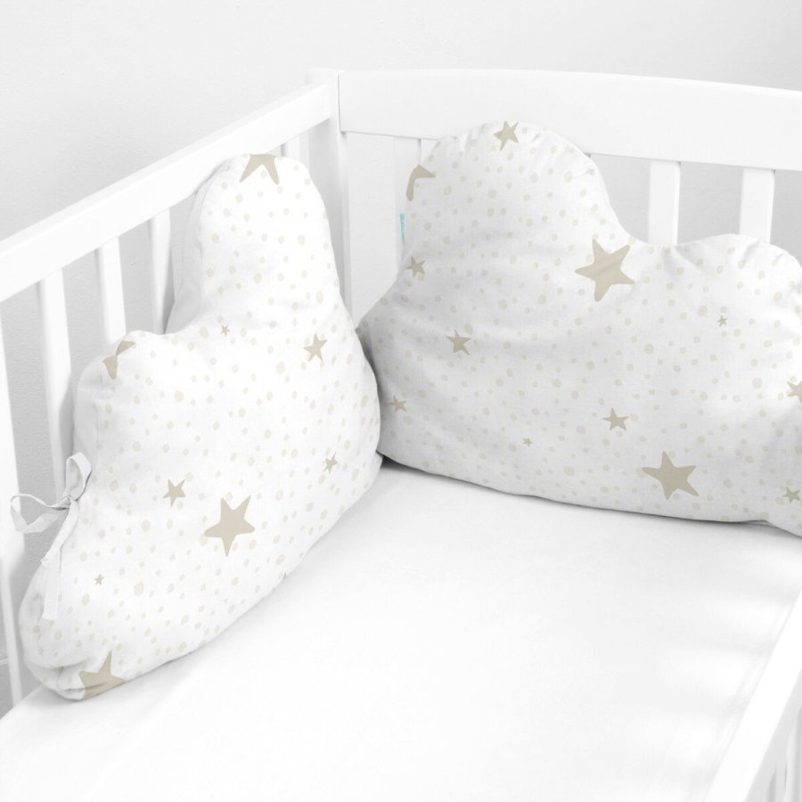 Barnesengbeskytter HappyFriday Basic Kids Little star  Beige 60 x 40 cm #3