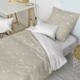 Dynebetrk st HappyFriday Basic Kids Beige Seng 80 2 Dele #6