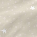 Dynebetrk uden fyld HappyFriday Basic Kids Little star Beige 90 x 200 cm #5