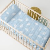 Sengetppe (vattppe) HappyFriday BASIC KIDS Bl 100 x 130 cm Vugge til baby #6