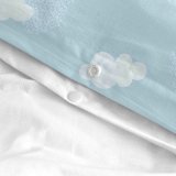 Dynebetrk st HappyFriday Basic Kids Bl Vugge til baby 2 Dele #26