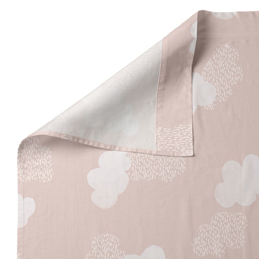 Sengetj st HappyFriday Basic Kids Clouds Pink Seng 105 180 x 270 cm 2 Dele #5