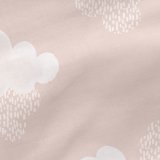Dynebetrk uden fyld HappyFriday Basic Kids Clouds Pink 90 x 200 cm #5
