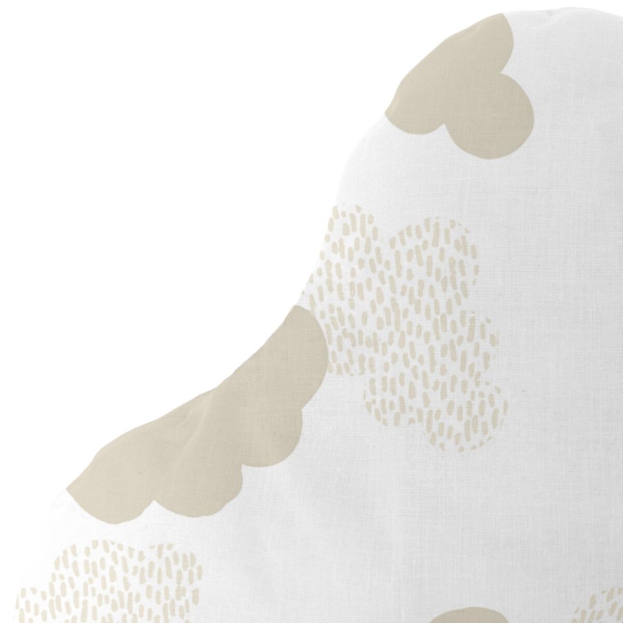 Pude HappyFriday Basic Beige Skyer 60 x 40 cm #2