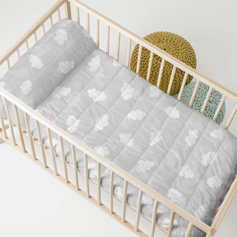 Sengetppe (vattppe) HappyFriday BASIC KIDS Gr 100 x 130 cm Vugge til baby #11