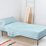 Sengetj st HappyFriday Basic Kids Vichy Bl Seng 105 180 x 270 cm 2 Dele #2