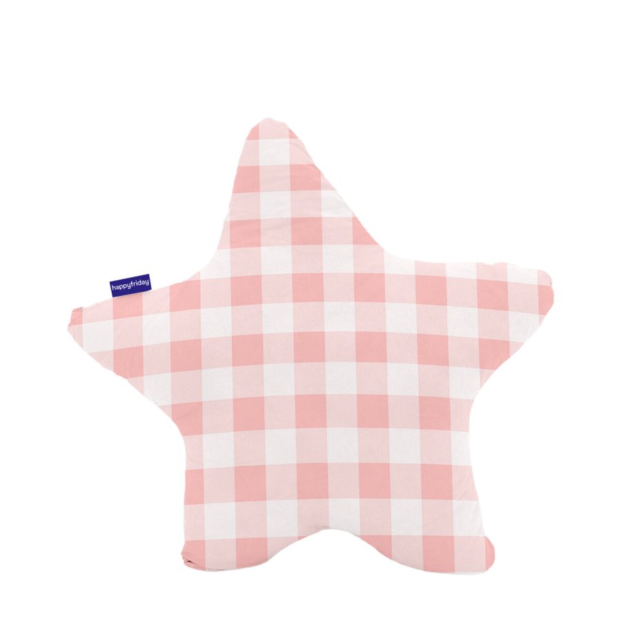 Pude HappyFriday Basic Pink Stjerne Skrm 50 x 50 cm #1